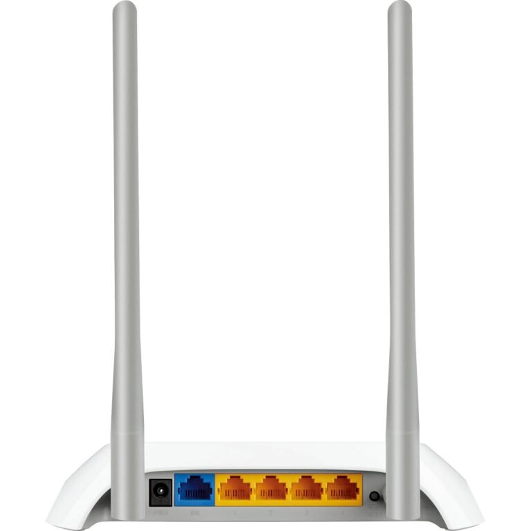 Roteador-TP-Link-2-Antenas-Wireless-N-300Mbps-TL-WR849N-2-antenas-visao-traseira