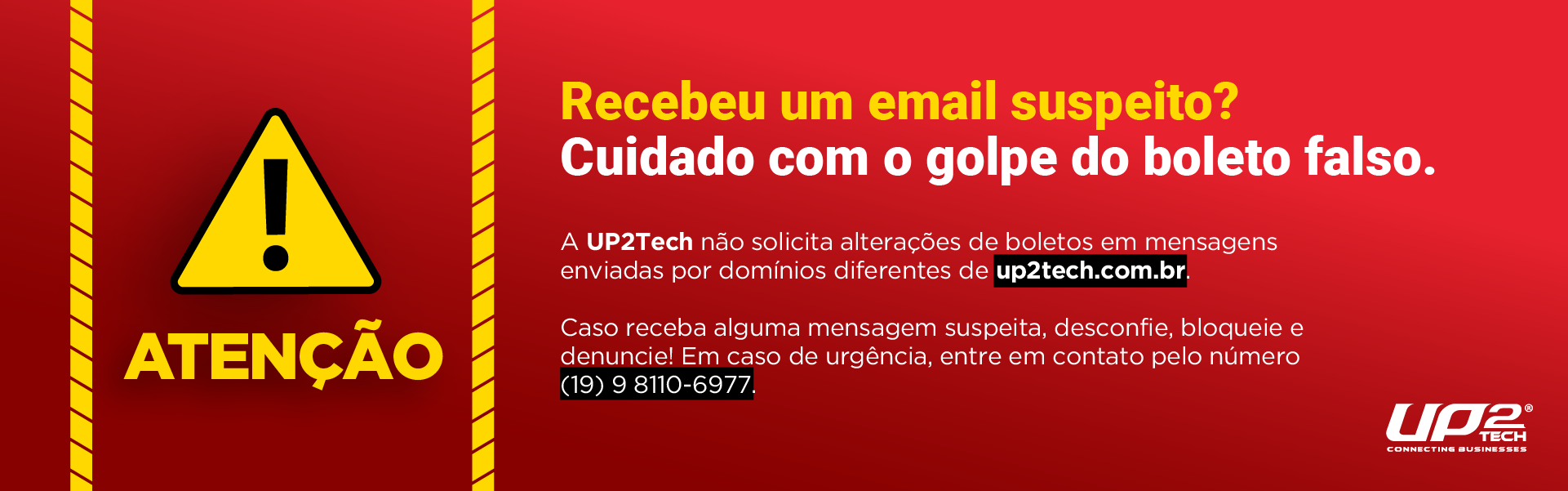 Alerta Golpe Boleto Falso